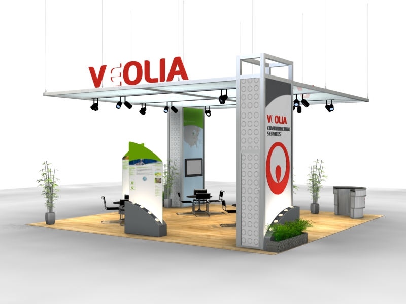 island trade show floor plan