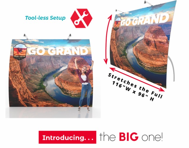 The Big One! Portable Display from Classic Exhibits