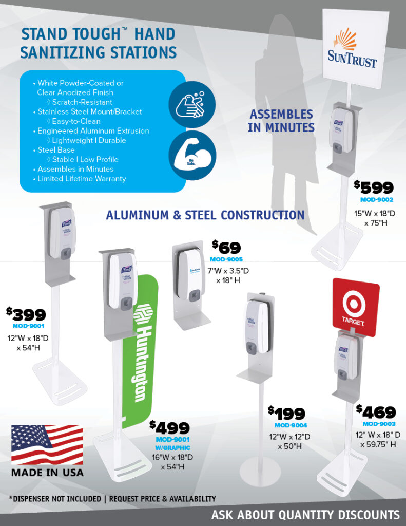 Stand Tough Hand Sanitizing Solutions