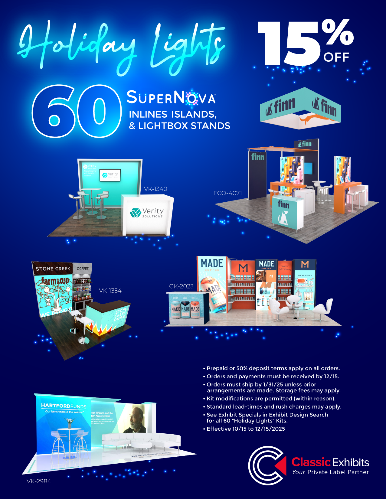 Classic Exhibits Holiday Lights Sale