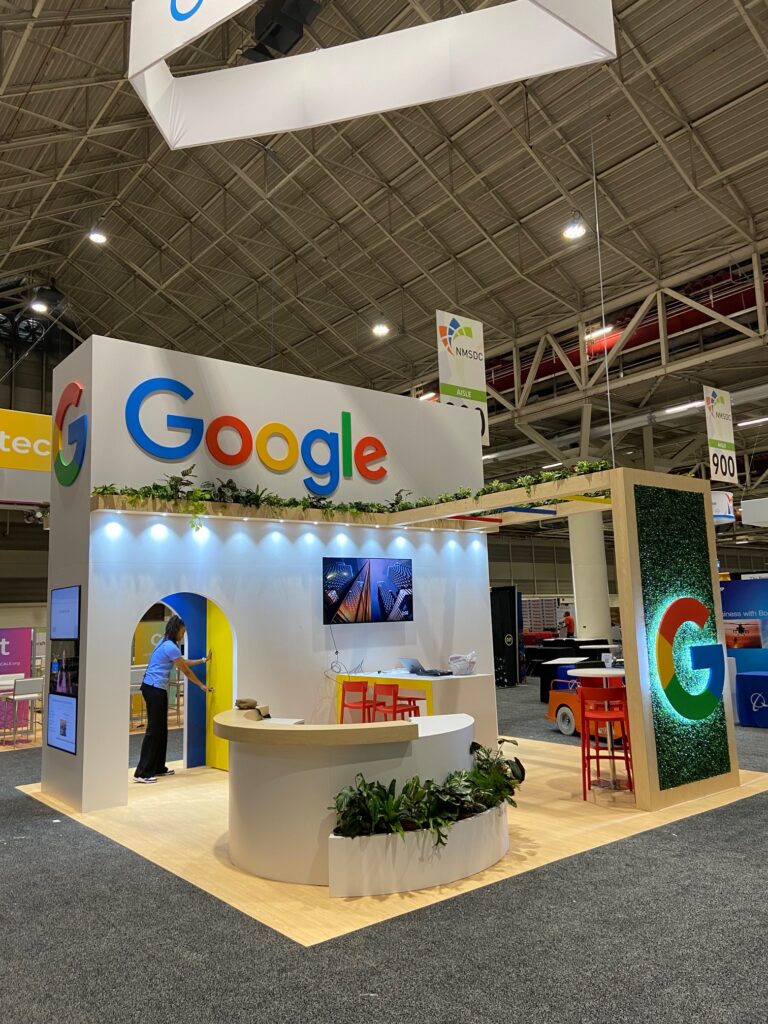 clean exhibit layouts