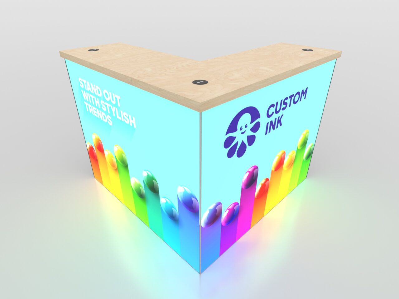 Custom Counters - Classic Exhibits