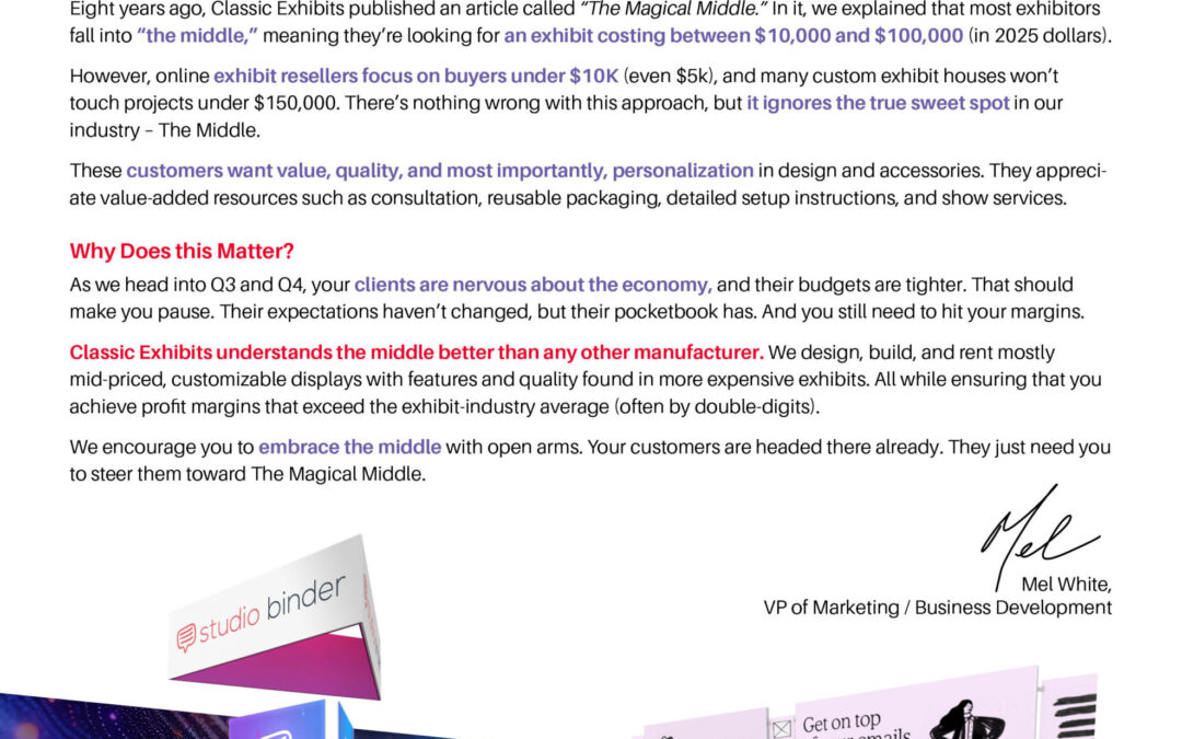 Embrace the Magical Middle of Trade Show Exhibits