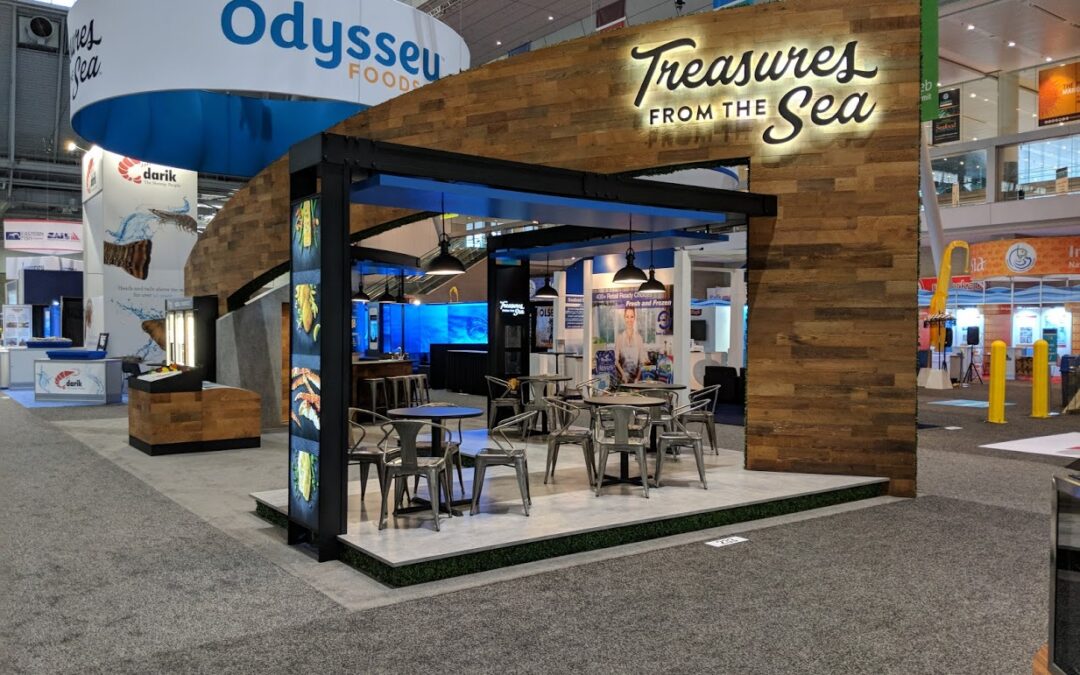 2018 Odyssey Foods Custom Island Exhibit