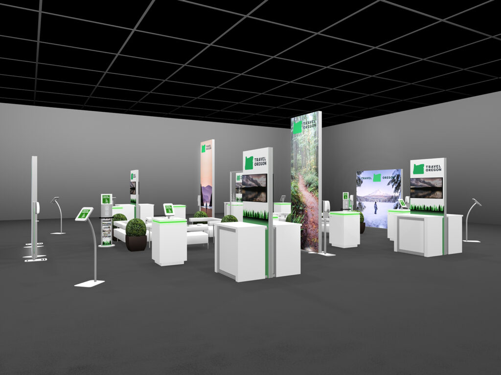 Rental Counters and Lightboxes for Meetings