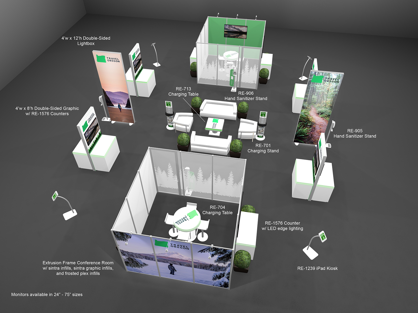 Upgrade Booth Modern Trade Show Booth Design & COVID Safety | Classic Exhibits