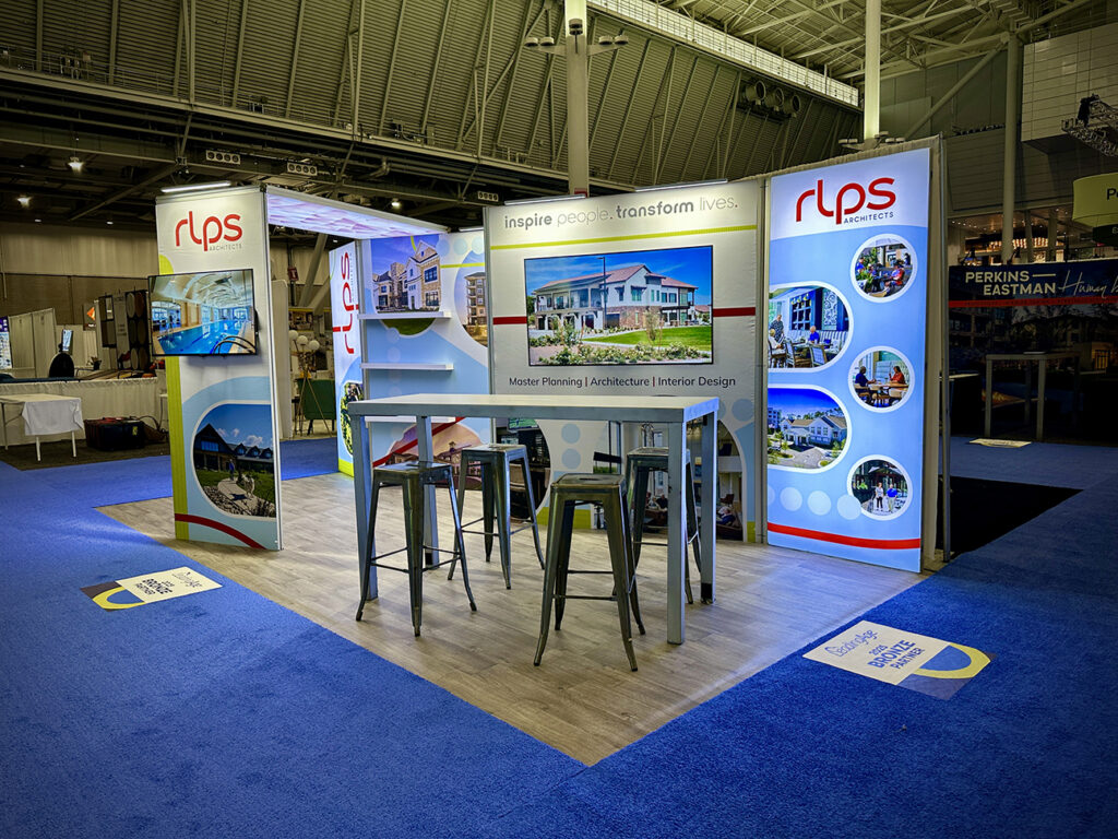 Branding advice when designing a trade show exhibit