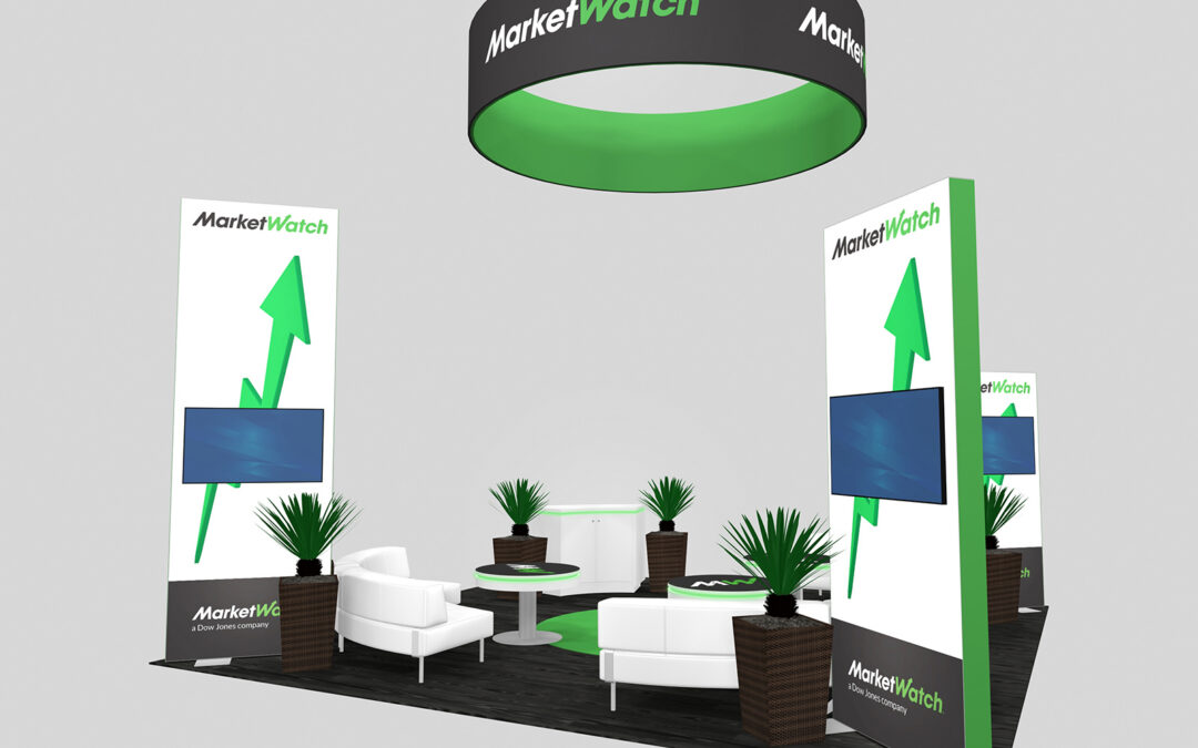 Three Rental Island Exhibits with Meeting Space