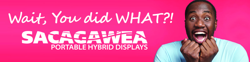 New Lower Prices on Sacagawea Portable Hybrid Displays