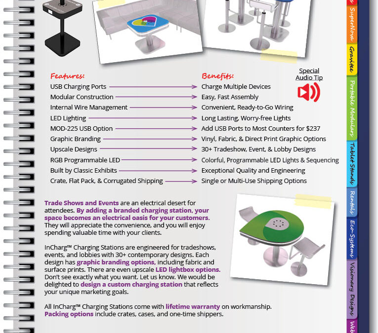 InCharg Wireless Charging Stations — Summer Sales Tips #1
