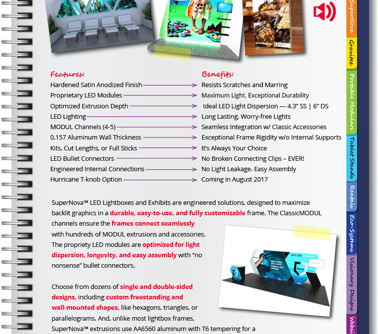 SuperNova Lightboxes and Exhibits — Summer Sales Tips #2
