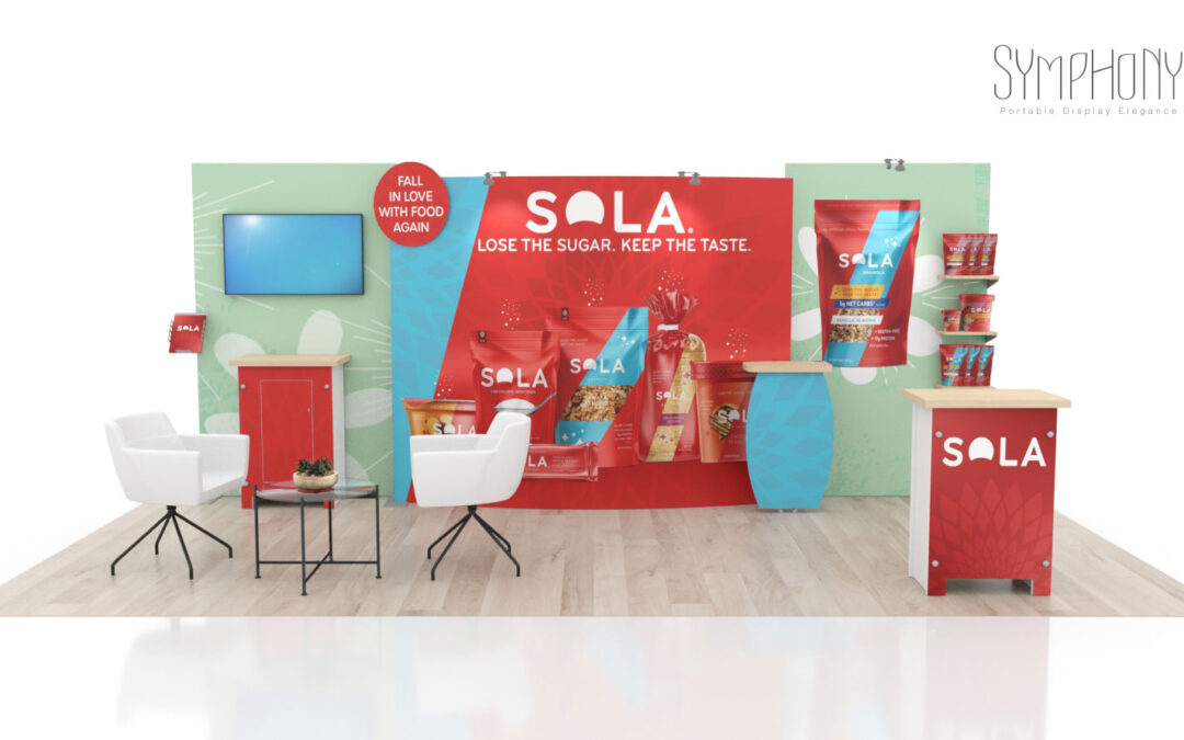 Symphony Portable Display Fashion Show (w/ AI Commentary)