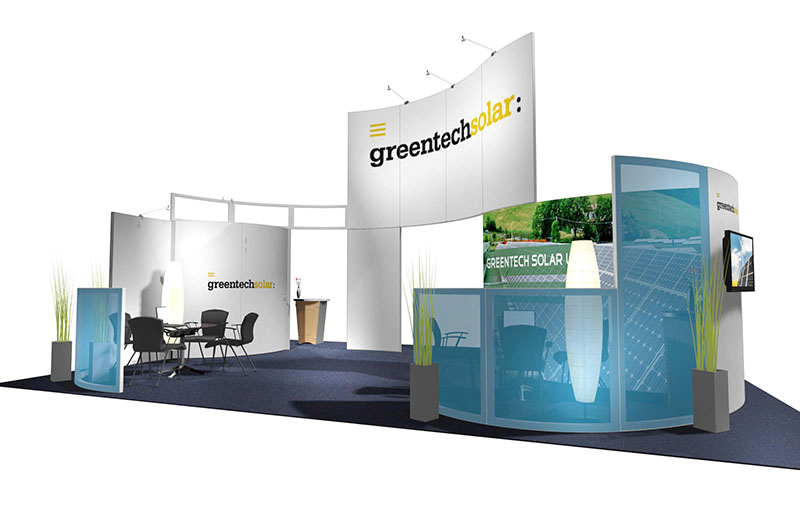 Trade Show Island Rental Exhibits from Classic Rental Solutions