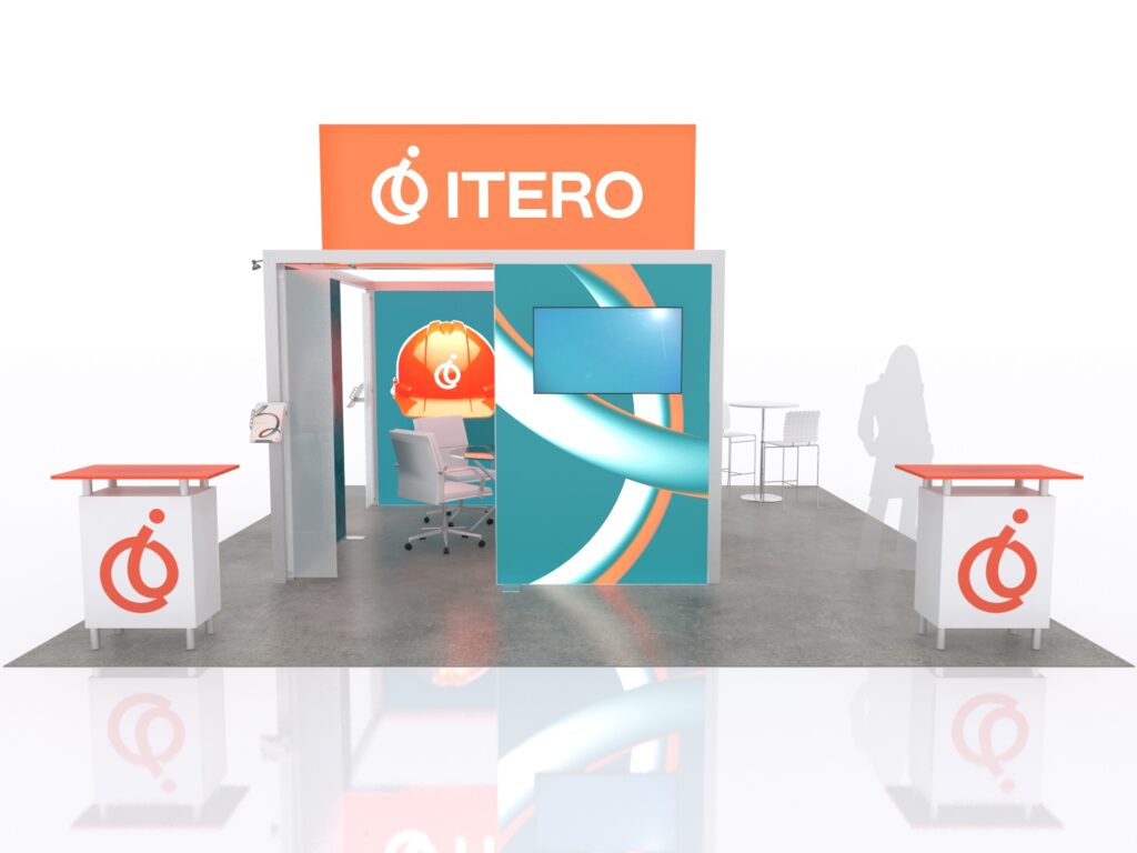 island trade show booth