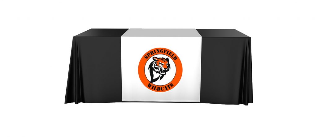 printed tablecloths for trade shows
