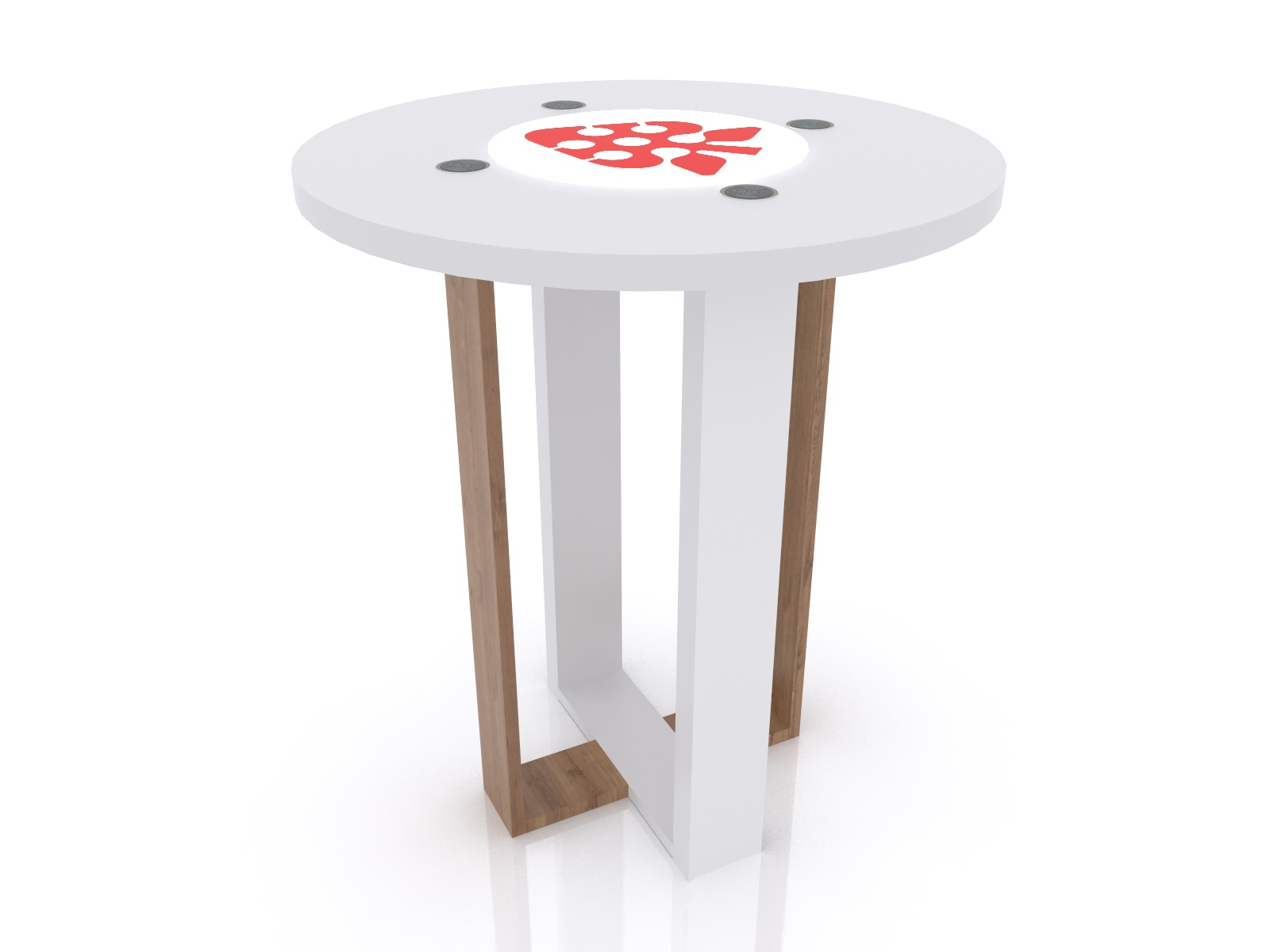 small phone charging station table
